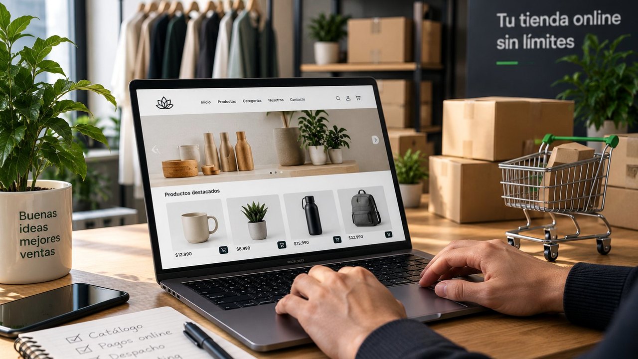 Escena conceptual sobre Checklist antes de lanzar una tienda online