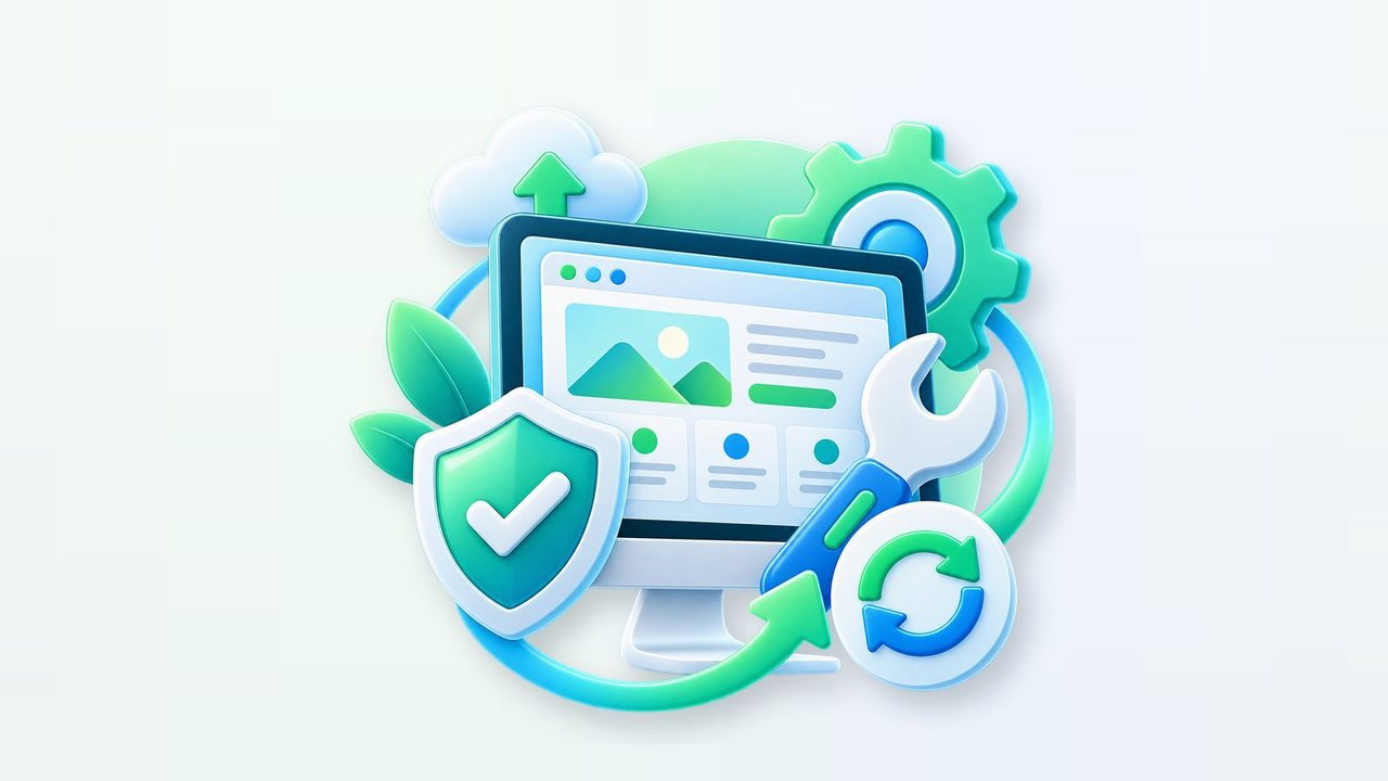 Escena conceptual sobre Medidas básicas de seguridad web que toda empresa debería revisar