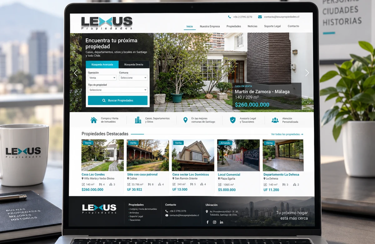 Proyecto Lexus Propiedades