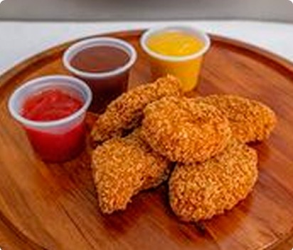 Nuggets de Pollo, 5 unidades.